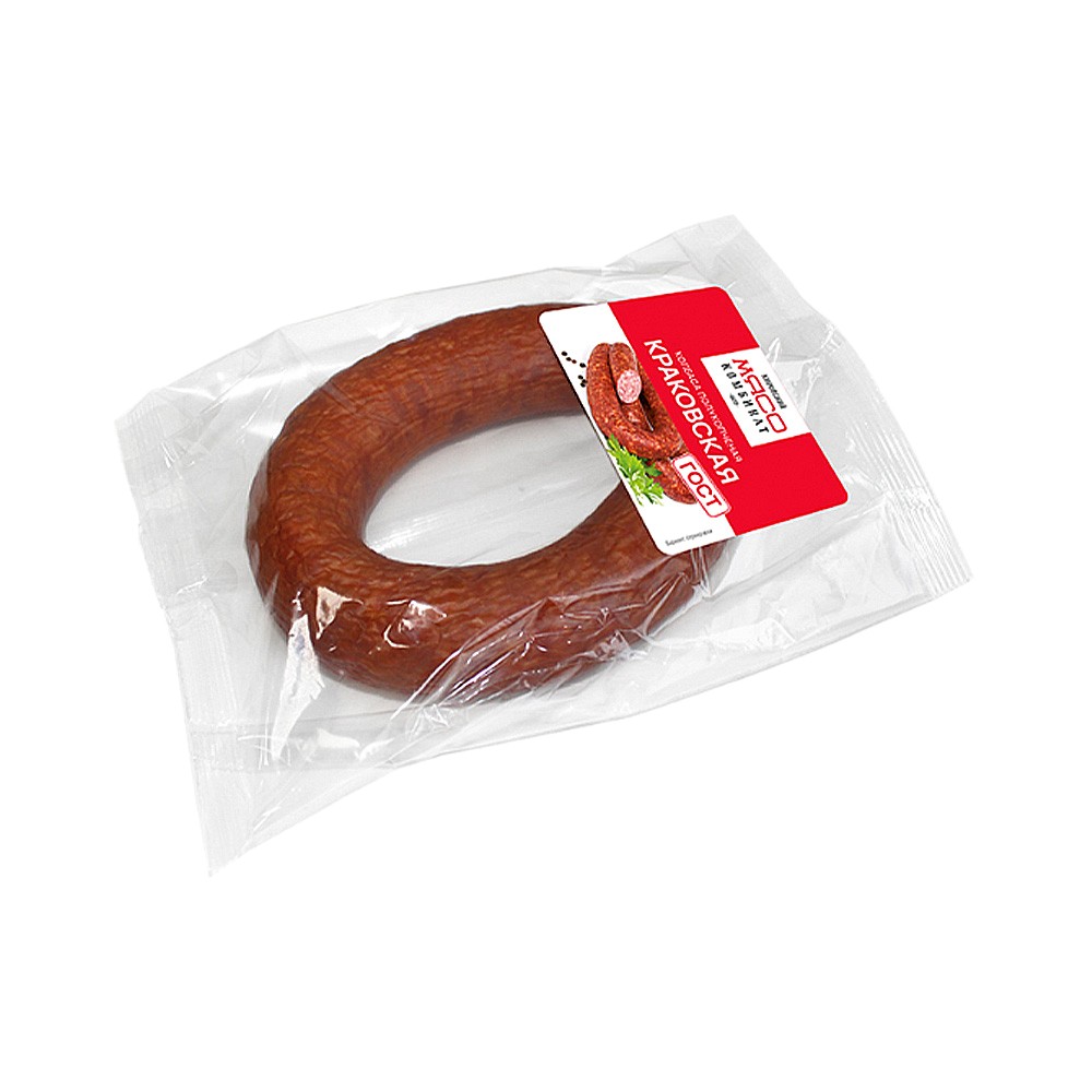 Краковская в н/о п/к гост, 0.4кг, Фабрика качества